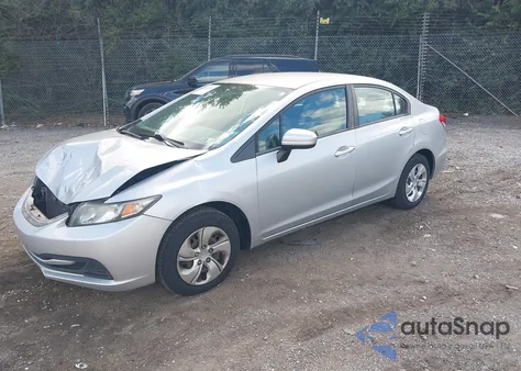 2015 Honda Civic Lx из США, поврежденный, VIN 19XFB2F52FE236586